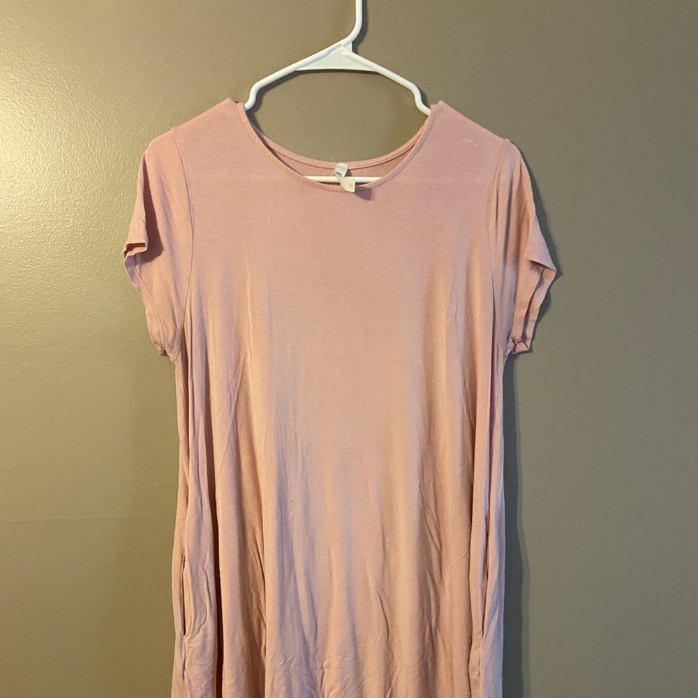 Blush Tunic Top
